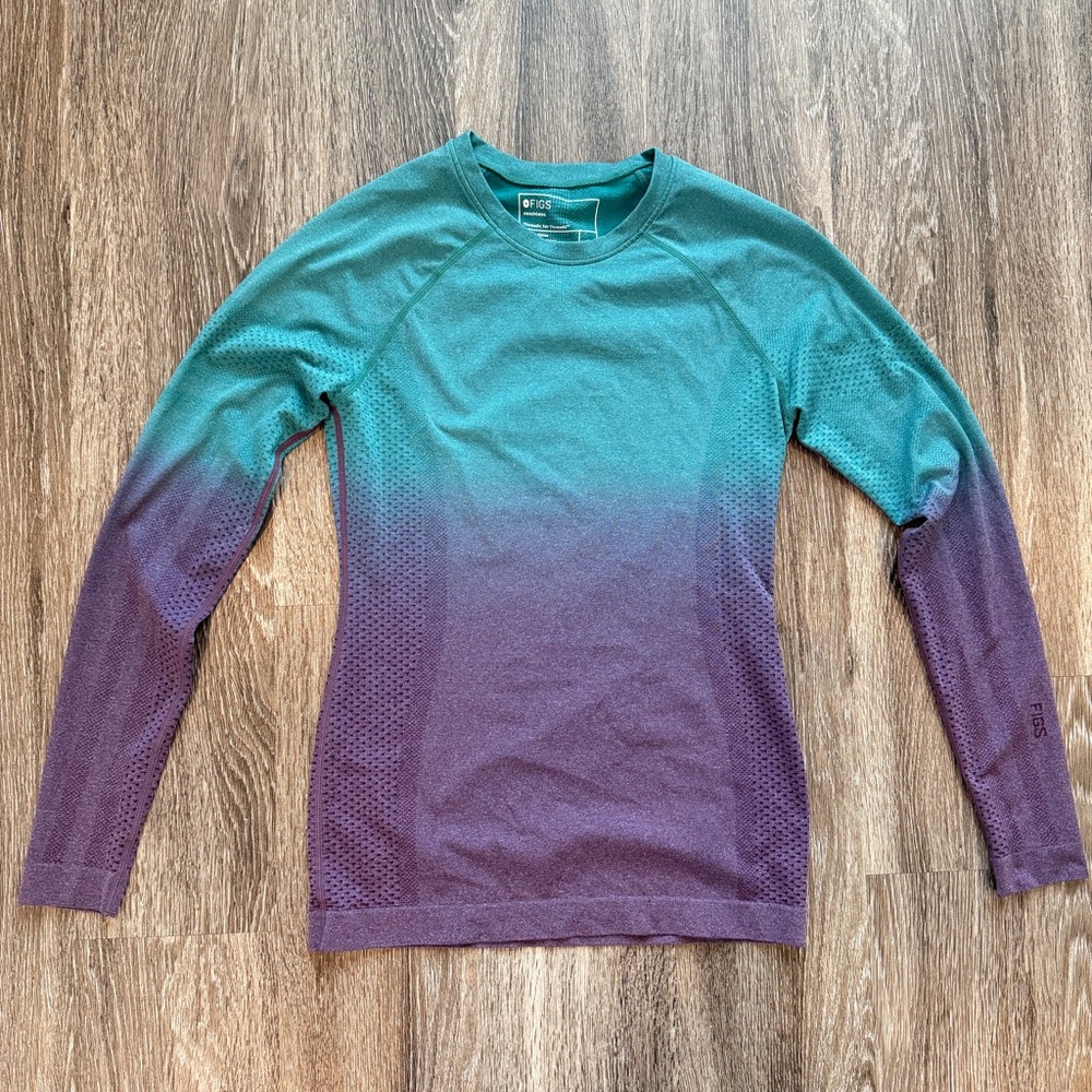 Figs Salta long sleeve top - small